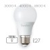 Лампа светодиодная груша матовая 42LED-A60-13W-230-E27-P, SWEKO 38731, 38733, 38735