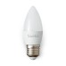 Лампа светодиодная свеча матовая 42LED-C35-5W-230-E27-P, SWEKO 38466, 38470, 38551