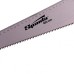Ножовка по дереву, 400 мм, 5-6 TPI, каленый зуб, линейка, пластиковая рукоятка Sparta 232305