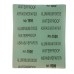 Шлифлист на бумажной основе, P 1500, 230 х 280 мм, 10 шт, влагостойкий Сибртех 756287
