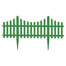 Забор декоративный "Гибкий", 24 х 300 см, зеленый, Россия, Palisad