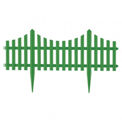 Забор декоративный "Гибкий", 24 х 300 см, зеленый, Россия, Palisad 65017