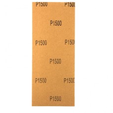 Шлифлист на бумажной основе, P 1500, 115 х 280 мм, 5 шт, водостойкий Matrix
