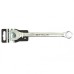 Ключ комбинированный, 19 мм, CrV, матовый хром Stels 15214