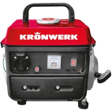 Генератор бензиновый LK-950, 0.8 кВт, 230 В, 2-х тактный двигатель, 4 л, ручной стартер Kronwerk