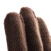 Перчатки трикотажные, акрил, коричневый, оверлок Россия Сибртех 68653