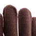 Перчатки трикотажные, акрил, ПВХ гель, "Протектор", коричневый, оверлок Россия Сибртех 68663