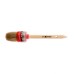Кисть круглая №12 (45 мм), натуральная щетина, деревянная ручка MTX 82082