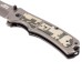 Нож туристический, складной, 210/85 мм, система Liner-Lock, с накладкой G10 на рукоятке Барс 79204