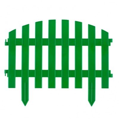 Забор декоративный "Винтаж", 28 х 300 см, зеленый, Россия, Palisad 65012