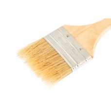 Кисть плоская Slimline 2.5" (63 мм), натуральная щетина, деревянная ручка Sparta