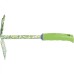 Мотыжка комбинированная, 70 х 300 мм, стальная, пластиковая рукоятка, Flower Green, Palisad 62041