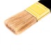 Кисть плоская "Профи" 1.5", натуральная щетина, деревянная ручка MTX 83151