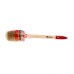 Кисть круглая, Профи №12 (45 мм), натуральная щетина, деревянная ручка MTX 82048