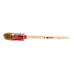 Кисть круглая № 6 (30 мм), натуральная щетина, деревянная ручка MTX 82076