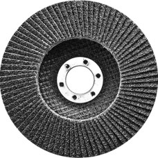 Круг лепестковый торцевой, конический, Р 80,115 х 22.2 мм Сибртех