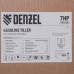 Мотоблок DPT-270X, 7 л.с, дисковое сцепление, ширина 90 см, глубина 35 см, фрез 3 х 4, ВОМ, передачи 2В/1Н Denzel 56403