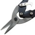 Ножницы по металлу, 250 мм, пряморежущие, для тонкого металла, обрезиненные рукоятки Matrix 78330