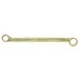 Ключ накидной, 19 х 22 мм, желтый цинк Сибртех 14628