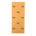 Шлифлист на бумажной основе, P 40, 115 х 280 мм, 5 шт, водостойкий Matrix 756503