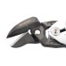 Ножницы по металлу "Piranha", усиленные, 255 мм, прямой и правый рез, сталь СrMo, двухкомпонентные рукоятки Gross 78351