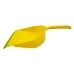 Набор: совок с кромкой 330 x 225 мм и щетка-сметка 285 мм, желтый, Home Palisad 933125