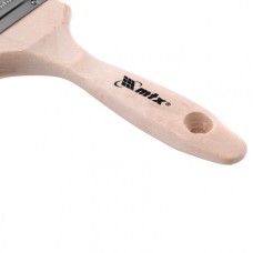 Кисть плоская "Евро" 3", натуральная щетина, деревянная ручка MTX