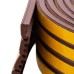 Уплотнитель резиновый, 12 м, профиль "E", коричневый Сибртех 88912