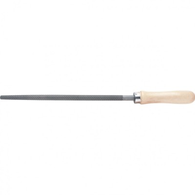 Напильник круглый, 300 мм, деревянная ручка Сибртех 16132