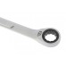 Ключ комбинированный трещоточный, 19 мм, количество зубьев 100 Gross 14857