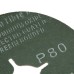 Круги фибровые 5 шт, Р 80, 115 х 22 mm Matrix 73904