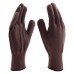 Перчатки трикотажные, акрил, ПВХ гель, "Протектор", коричневый, оверлок Россия Сибртех 68663