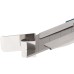 Нож, 195 мм, металлический корпус, выдвижное сегментное лезвие 25 мм (SK-5), металлическая направляющая, клипса для ремня Gross 78896
