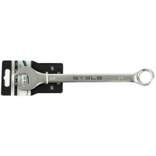 Ключ комбинированный, 23 мм, CrV, матовый хром Stels