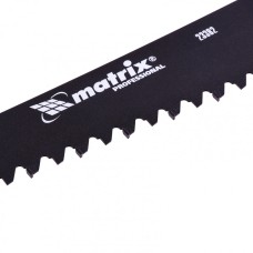 Ножовка по пенобетону, 700 мм, защитное покрытие, твердосплавные напайки на зубья, двухкомпонентная рукоятка Matrix
