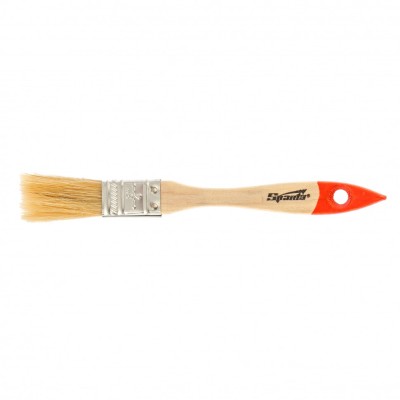 Кисть плоская Slimline 3/4" (20 мм), натуральная щетина, деревянная ручка Sparta 824155
