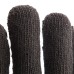 Перчатки хлопкоэфирные плюшевые, ПВХ "Точка", 7 кл, 55 гр Россия Сибртех 67769