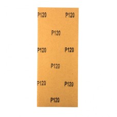 Шлифлист на бумажной основе, P 120, 115 х 280 мм, 5 шт, водостойкий Matrix