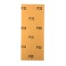 Шлифлист на бумажной основе, P 120, 115 х 280 мм, 5 шт, водостойкий Matrix 756663