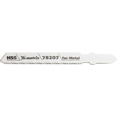 Полотна для электролобзика по металлу, 3 шт, T118A, 50 х 1.2 мм, HSS Matrix Professional 78207