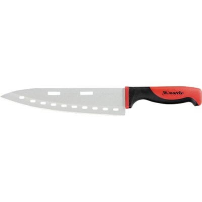 Нож поварской "Silver Teflon" large, 200 мм, тефлоновое покрытиеытие полотна, двухкомпонентная рукоятка Matrix Kitchen 79143