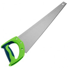 Ножовка по дереву "Зубец", 450 мм, 11 TPI, зуб 2D, калёный зуб, 2-х компонентная рукоятка Сибртех